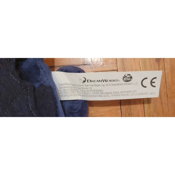 How Train Your Dragon Toothless Light Fury White Stuffed Animal Plush (2) 11 In - Picture 8 of 8